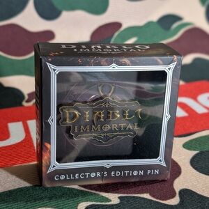 SDCC 2022 Exclusive Diablo Immortal Collector's Pin ONLY 2500 Made!! *Diablo 4*